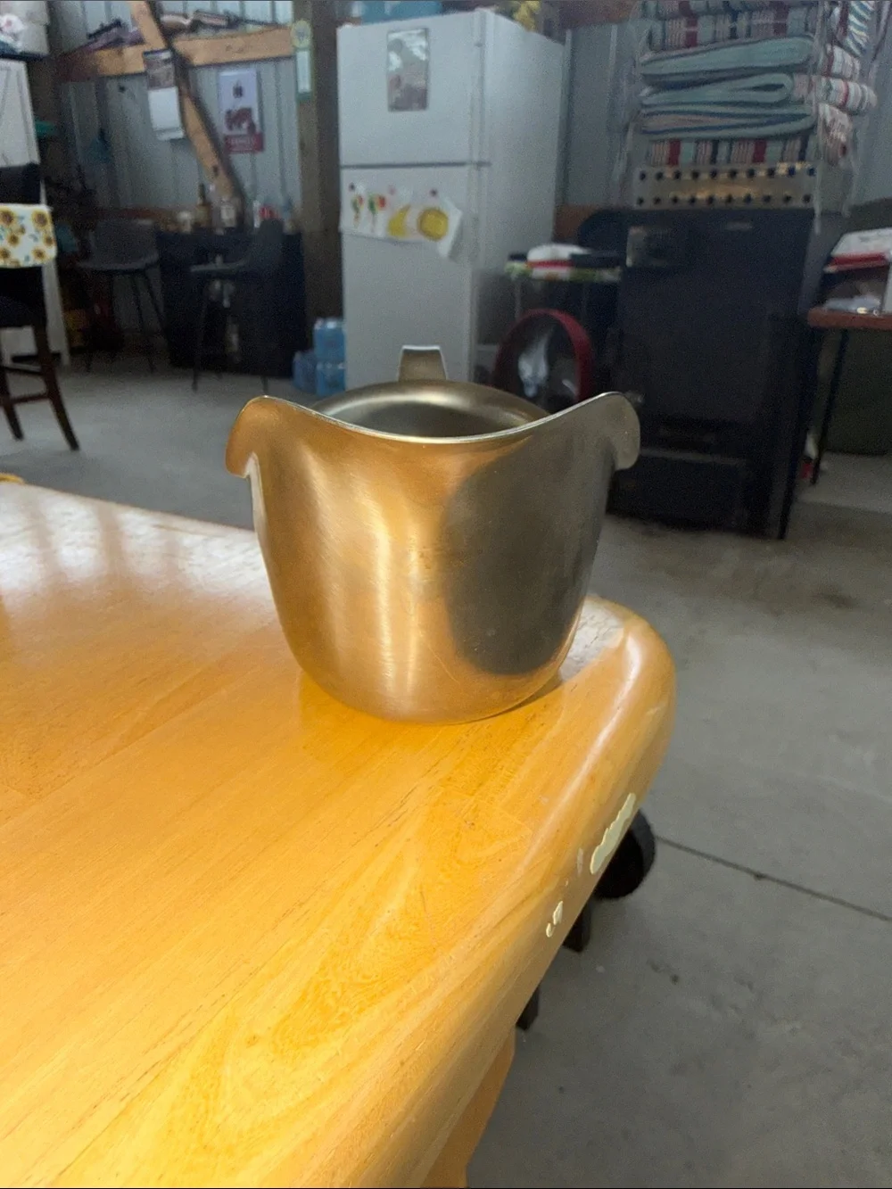 Wallace Stainless Steel Gravy Sauce Boat